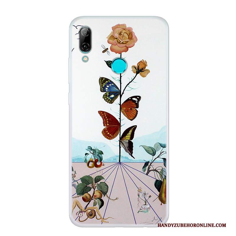 Custodia Huawei P Smart 2019 Colore Semplici Anti-caduta, Cover Huawei P Smart 2019 Silicone Nuovo Tendenza