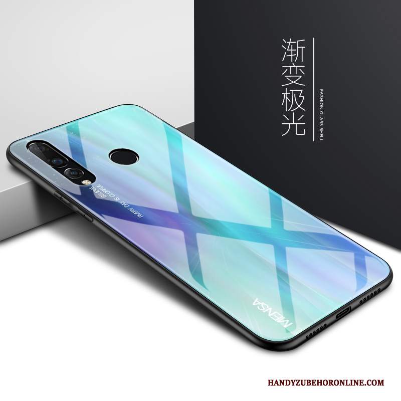 Custodia Huawei P Smart+ 2019 Colore Tutto Incluso Marchio Di Tendenza, Cover Huawei P Smart+ 2019 Creativo Vetro Di Personalità