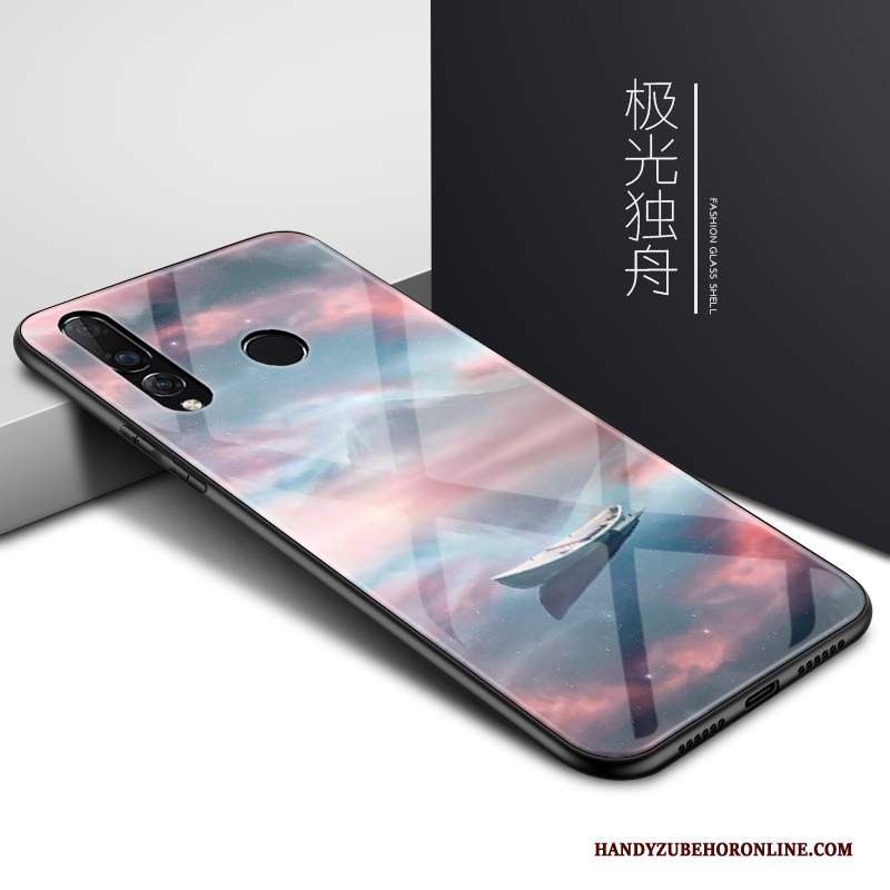 Custodia Huawei P Smart+ 2019 Colore Tutto Incluso Marchio Di Tendenza, Cover Huawei P Smart+ 2019 Creativo Vetro Di Personalità