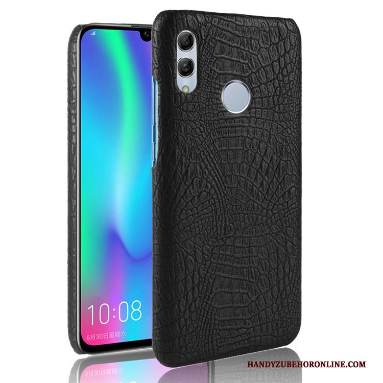 Custodia Huawei P Smart 2019 Creativo Affari Verde, Cover Huawei P Smart 2019 Modello Coccodrillotelefono