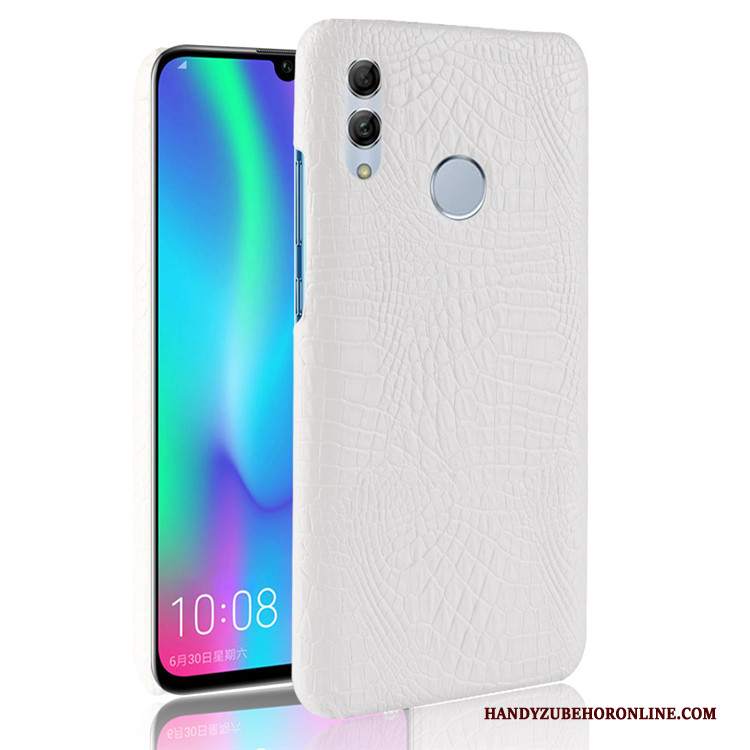 Custodia Huawei P Smart 2019 Creativo Affari Verde, Cover Huawei P Smart 2019 Modello Coccodrillotelefono