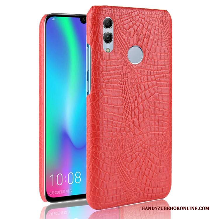 Custodia Huawei P Smart 2019 Creativo Affari Verde, Cover Huawei P Smart 2019 Modello Coccodrillotelefono