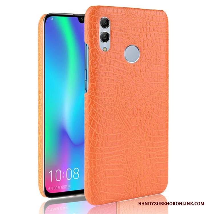 Custodia Huawei P Smart 2019 Creativo Affari Verde, Cover Huawei P Smart 2019 Modello Coccodrillotelefono