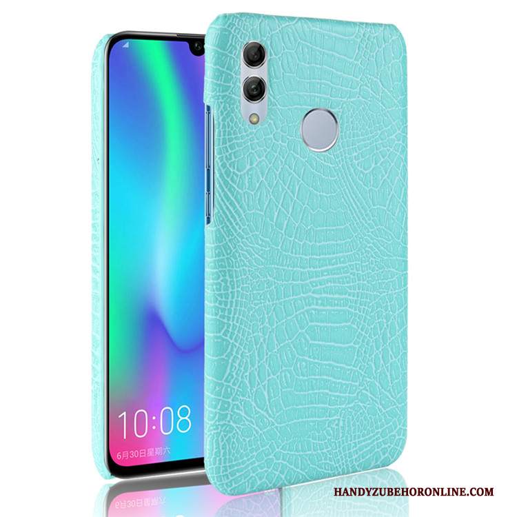 Custodia Huawei P Smart 2019 Creativo Affari Verde, Cover Huawei P Smart 2019 Modello Coccodrillotelefono