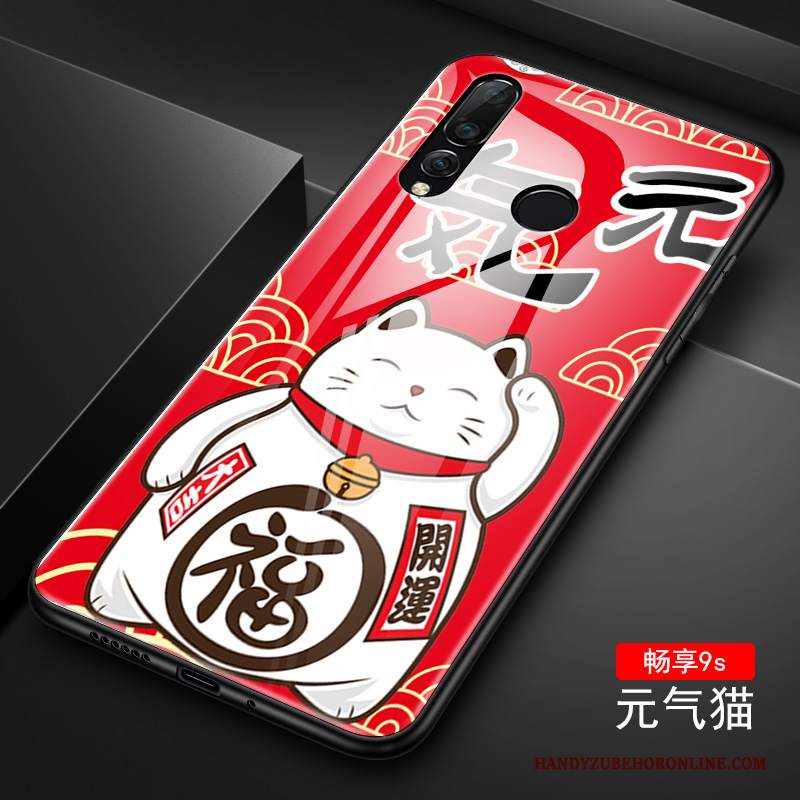 Custodia Huawei P Smart+ 2019 Creativo Sottiletelefono, Cover Huawei P Smart+ 2019 Protezione Anti-caduta Net Red