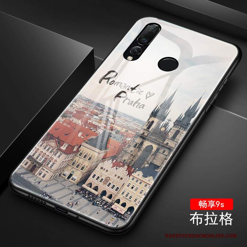 Custodia Huawei P Smart+ 2019 Creativo Sottiletelefono, Cover Huawei P Smart+ 2019 Protezione Anti-caduta Net Red