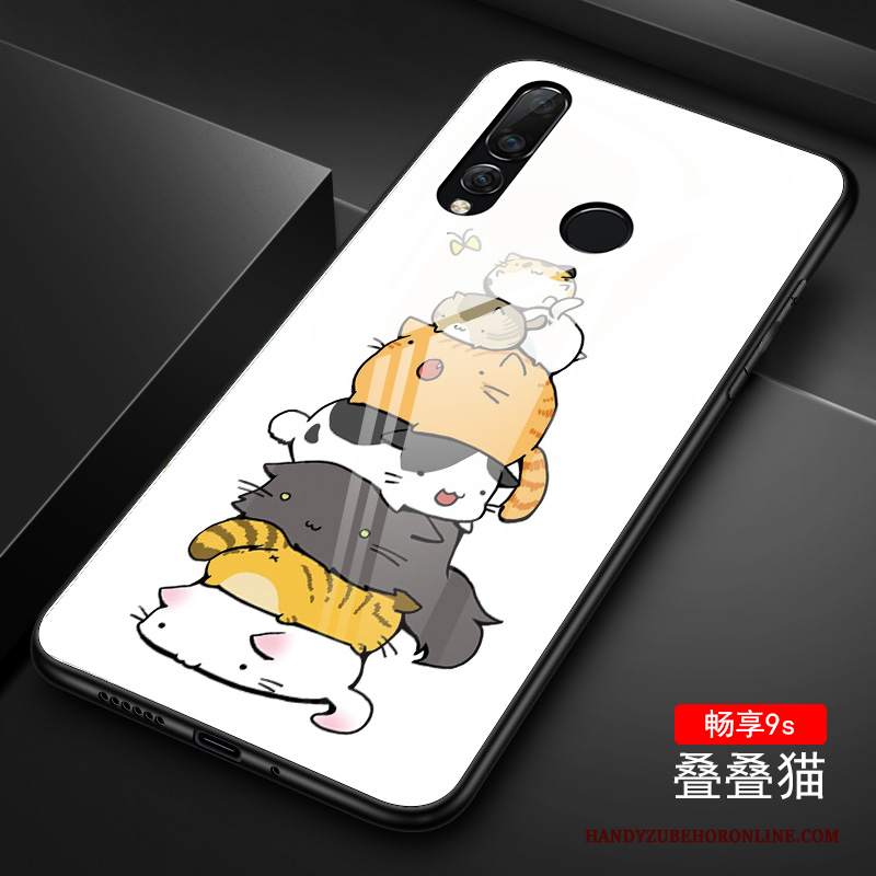 Custodia Huawei P Smart+ 2019 Creativo Sottiletelefono, Cover Huawei P Smart+ 2019 Protezione Anti-caduta Net Red