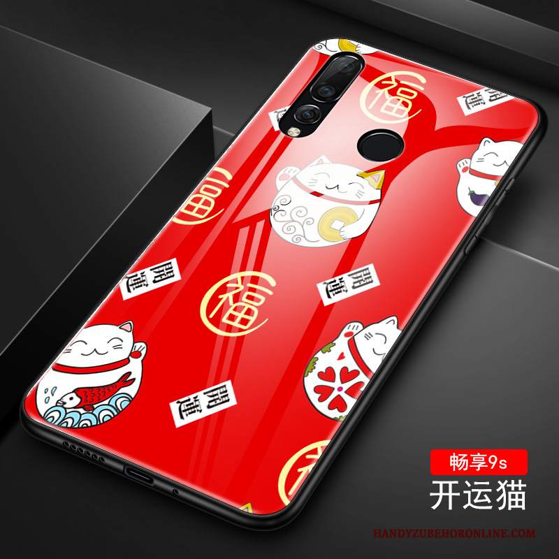 Custodia Huawei P Smart+ 2019 Creativo Sottiletelefono, Cover Huawei P Smart+ 2019 Protezione Anti-caduta Net Red