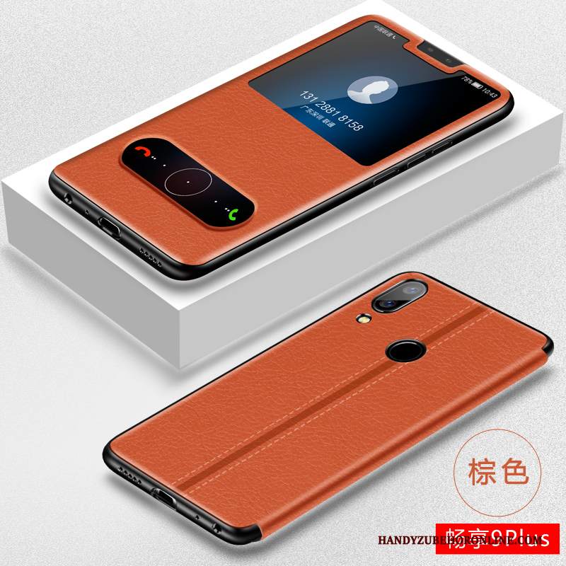 Custodia Huawei P Smart+ 2019 Folio High End Tendenza, Cover Huawei P Smart+ 2019 Silicone Tutto Incluso Di Personalità