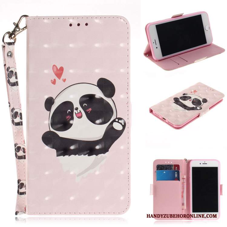 Custodia Huawei P Smart 2019 Folio Tendenza Rosa, Cover Huawei P Smart 2019 Portafoglio Telefono Gioventù