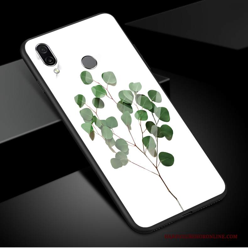 Custodia Huawei P Smart 2019 Fresco Semplici, Cover Huawei P Smart 2019 Arte Piccola