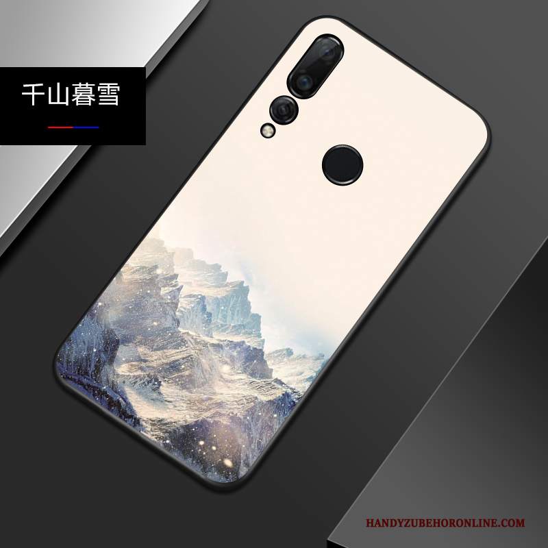 Custodia Huawei P Smart+ 2019 Goffratura Telefono Leggere, Cover Huawei P Smart+ 2019 Silicone Anti-caduta Marchio Di Tendenza