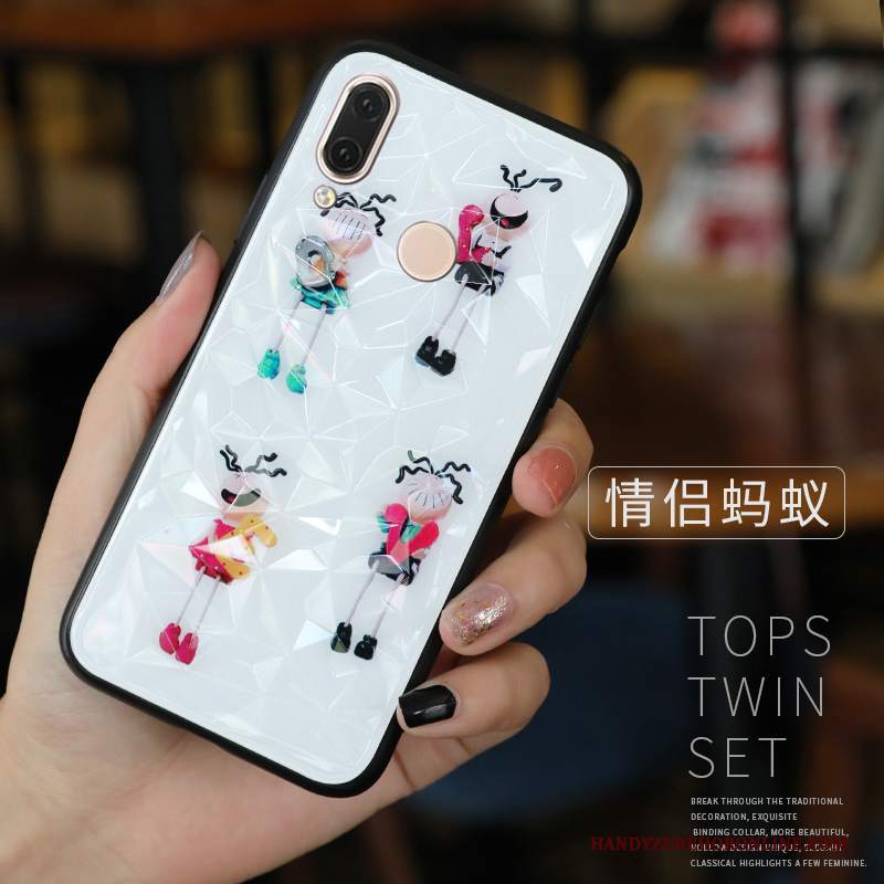 Custodia Huawei P Smart 2019 Moda Di Personalità Bello, Cover Huawei P Smart 2019 Protezione Tendenza Blu