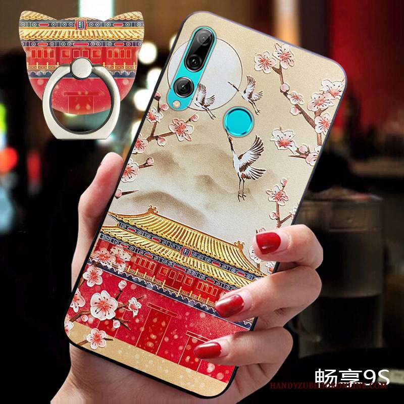 Custodia Huawei P Smart+ 2019 Moda Telefono Stile Cinese, Cover Huawei P Smart+ 2019 Creativo Di Personalità High End