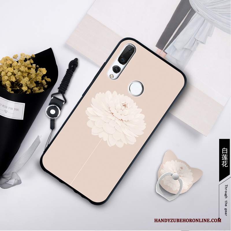 Custodia Huawei P Smart+ 2019 Ornamenti Appesi Verde, Cover Huawei P Smart+ 2019 Nuovo Morbido