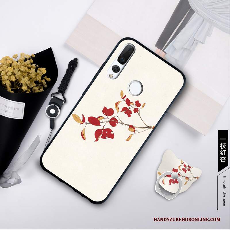 Custodia Huawei P Smart+ 2019 Ornamenti Appesi Verde, Cover Huawei P Smart+ 2019 Nuovo Morbido