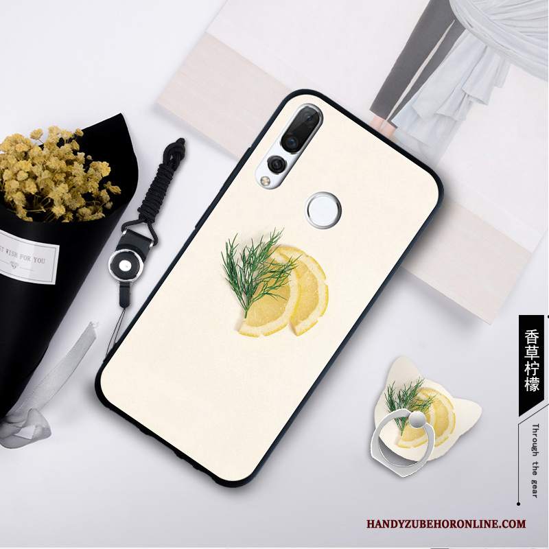 Custodia Huawei P Smart+ 2019 Ornamenti Appesi Verde, Cover Huawei P Smart+ 2019 Nuovo Morbido