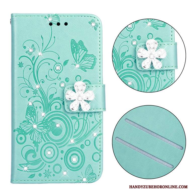 Custodia Huawei P Smart+ 2019 Pelle Anti-caduta Morbido, Cover Huawei P Smart+ 2019 Folio Rossotelefono