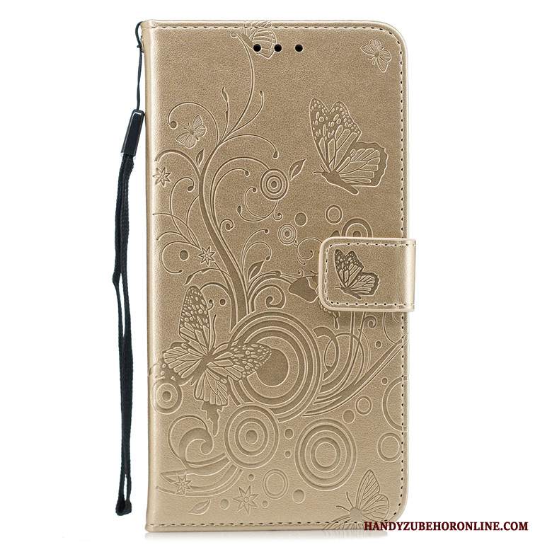 Custodia Huawei P Smart+ 2019 Pelle Anti-caduta Morbido, Cover Huawei P Smart+ 2019 Folio Rossotelefono