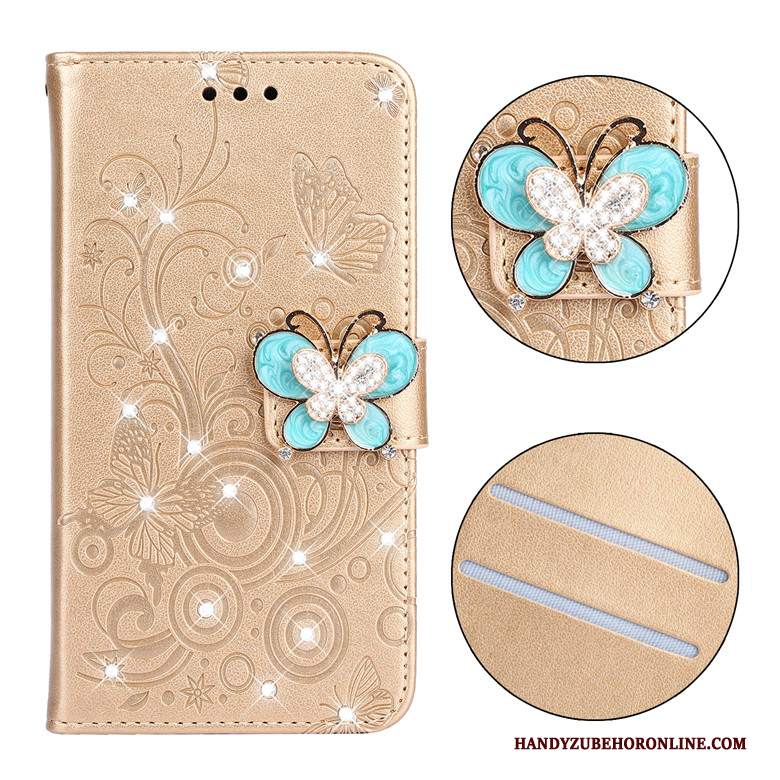 Custodia Huawei P Smart+ 2019 Pelle Anti-caduta Morbido, Cover Huawei P Smart+ 2019 Folio Rossotelefono