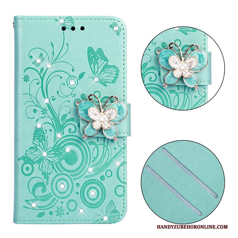 Custodia Huawei P Smart+ 2019 Pelle Anti-caduta Morbido, Cover Huawei P Smart+ 2019 Folio Rossotelefono