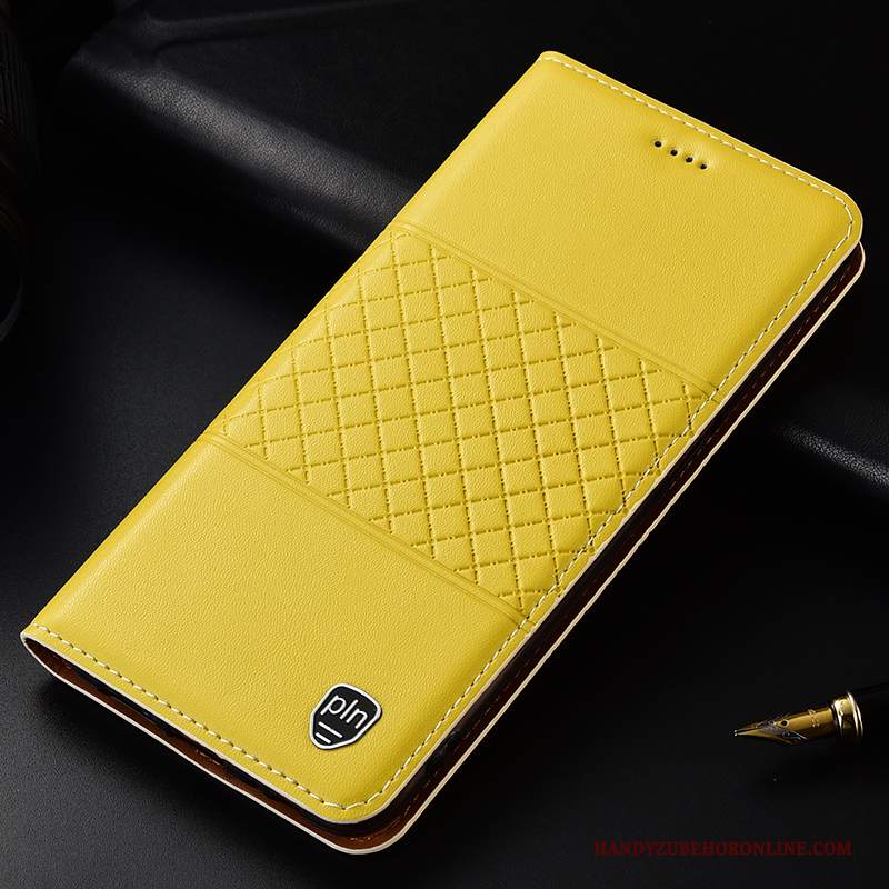 Custodia Huawei P Smart 2019 Pelle Rossotelefono, Cover Huawei P Smart 2019 Protezione A Quadri Tutto Incluso