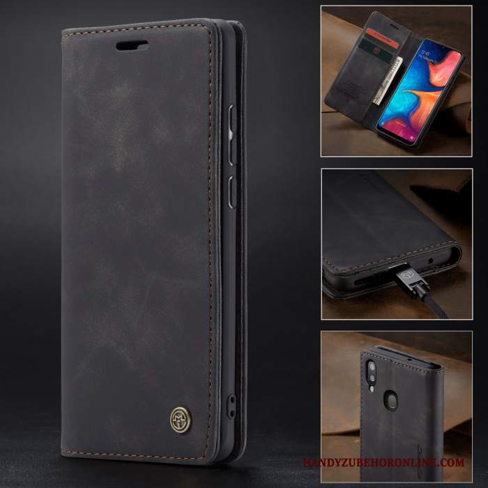 Custodia Huawei P Smart+ 2019 Pelle Telefono Blu, Cover Huawei P Smart+ 2019 Protezione Tutto Incluso