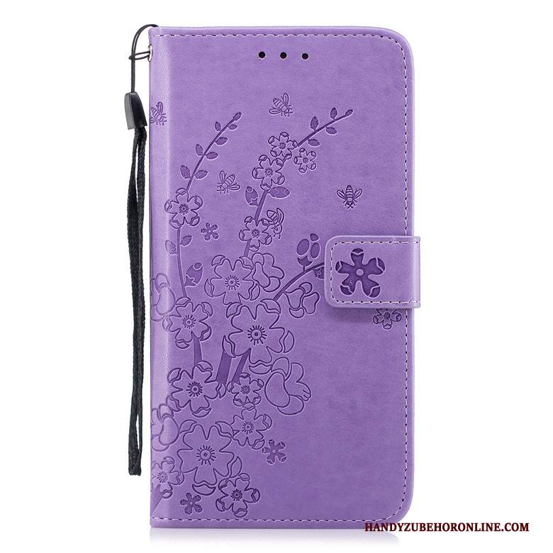 Custodia Huawei P Smart+ 2019 Pelle Telefono Oro, Cover Huawei P Smart+ 2019 Protezione Anti-caduta