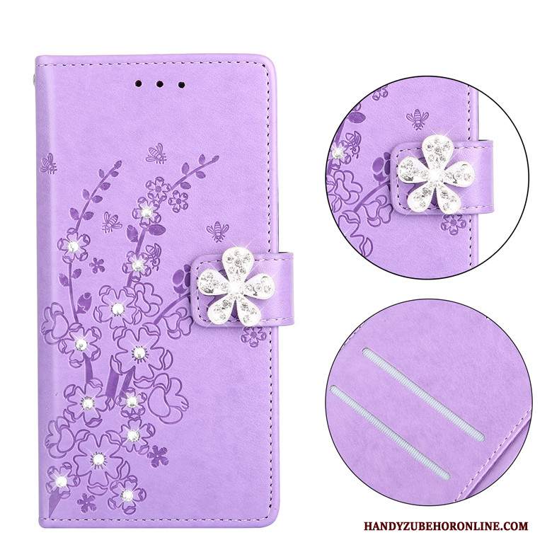 Custodia Huawei P Smart+ 2019 Pelle Telefono Oro, Cover Huawei P Smart+ 2019 Protezione Anti-caduta