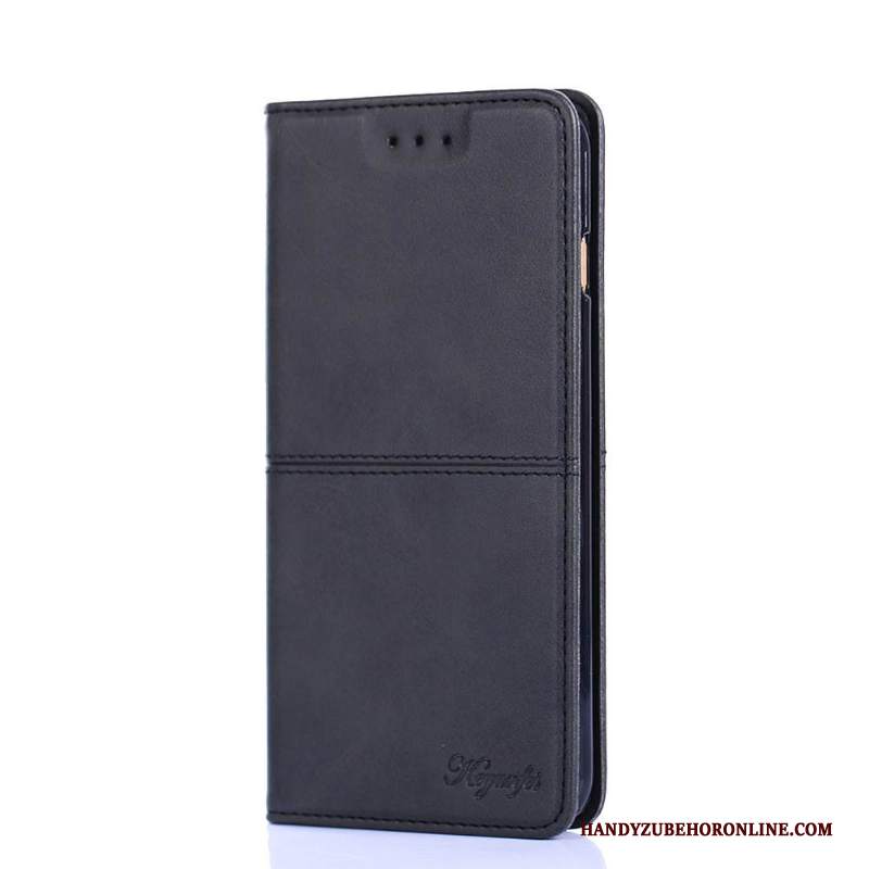 Custodia Huawei P Smart+ 2019 Pelle Telefono Supporto, Cover Huawei P Smart+ 2019 Folio Anti-caduta Mucca