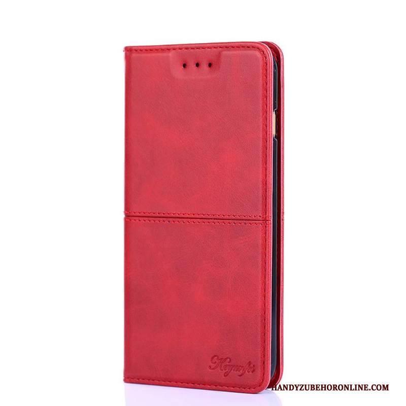 Custodia Huawei P Smart+ 2019 Pelle Telefono Supporto, Cover Huawei P Smart+ 2019 Folio Anti-caduta Mucca