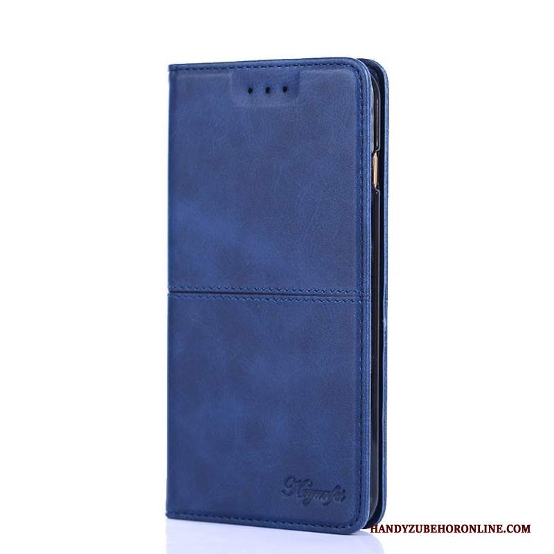 Custodia Huawei P Smart+ 2019 Pelle Telefono Supporto, Cover Huawei P Smart+ 2019 Folio Anti-caduta Mucca