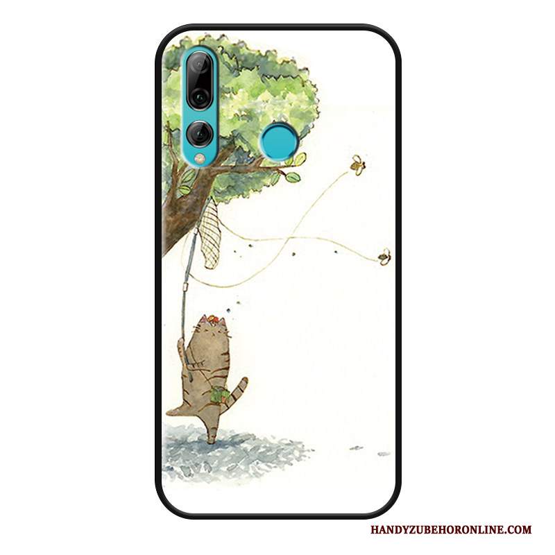 Custodia Huawei P Smart+ 2019 Protezione Anti-cadutatelefono, Cover Huawei P Smart+ 2019 Cartone Animato Gattino Bello