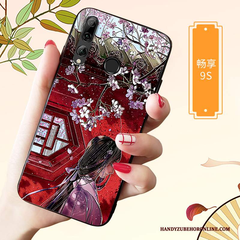 Custodia Huawei P Smart+ 2019 Protezione Macchiati Anti-caduta, Cover Huawei P Smart+ 2019 Creativo Net Red Nuovo