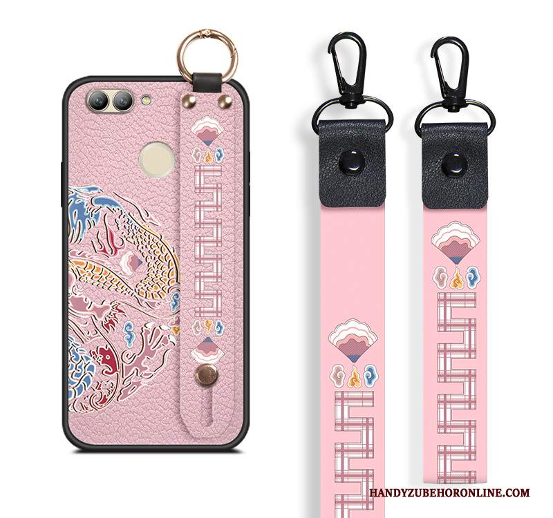 Custodia Huawei P Smart+ 2019 Protezione Macchiati Stile Cinese, Cover Huawei P Smart+ 2019 Creativo Di Personalitàtelefono