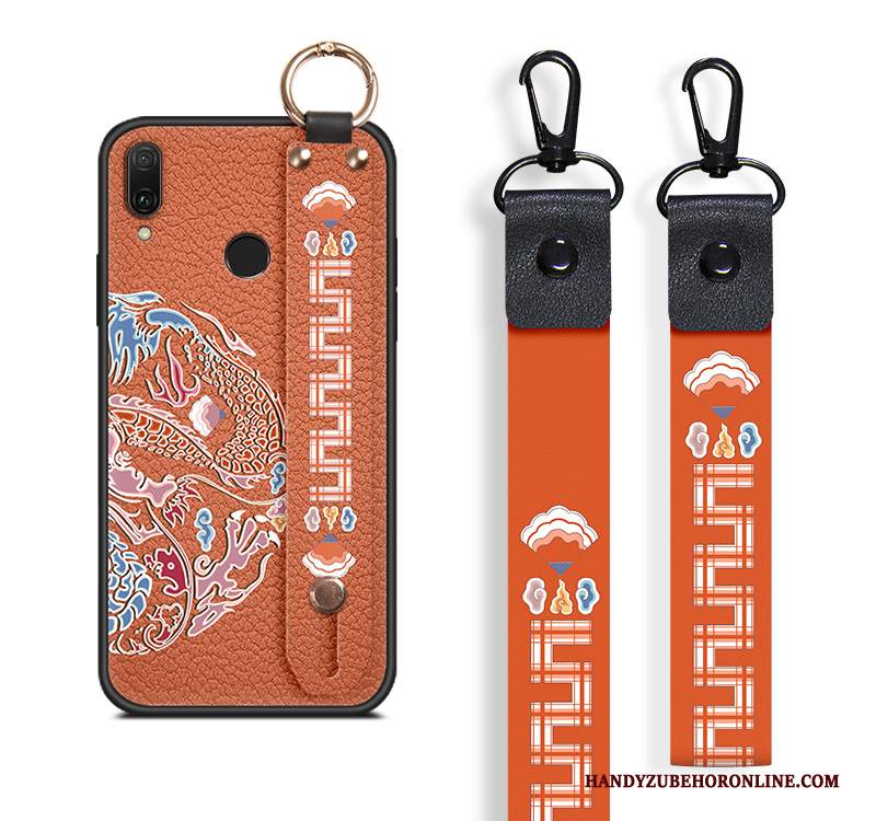 Custodia Huawei P Smart+ 2019 Protezione Macchiati Stile Cinese, Cover Huawei P Smart+ 2019 Creativo Di Personalitàtelefono