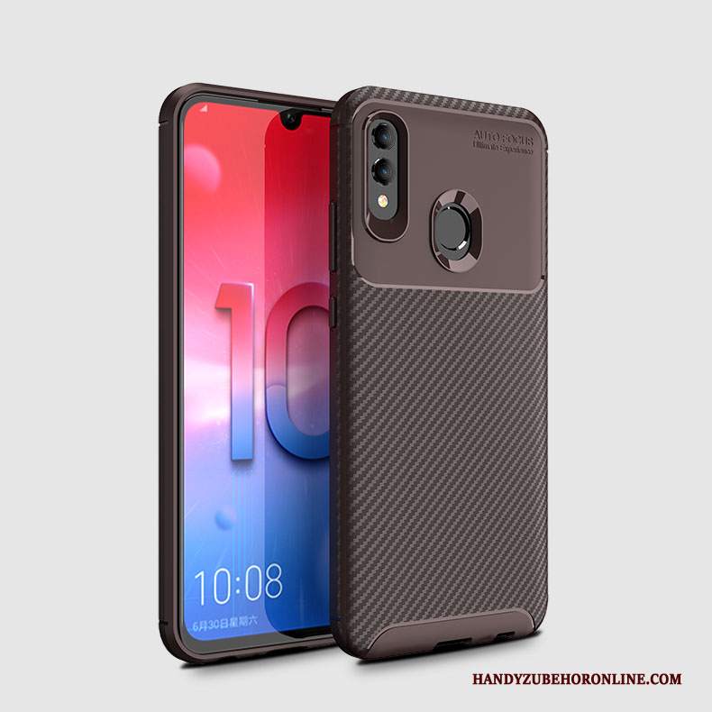 Custodia Huawei P Smart 2019 Silicone Marchio Di Tendenza Modello, Cover Huawei P Smart 2019 Protezione Telefono Morbido