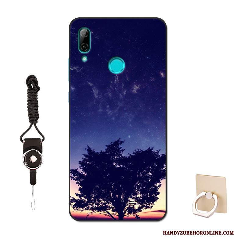 Custodia Huawei P Smart 2019 Silicone Modello Morbido, Cover Huawei P Smart 2019 Moda Tempra Marchio Di Tendenza