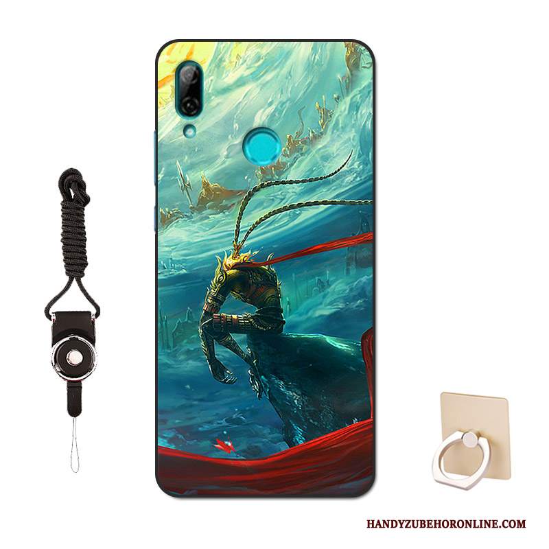 Custodia Huawei P Smart 2019 Silicone Modello Morbido, Cover Huawei P Smart 2019 Moda Tempra Marchio Di Tendenza