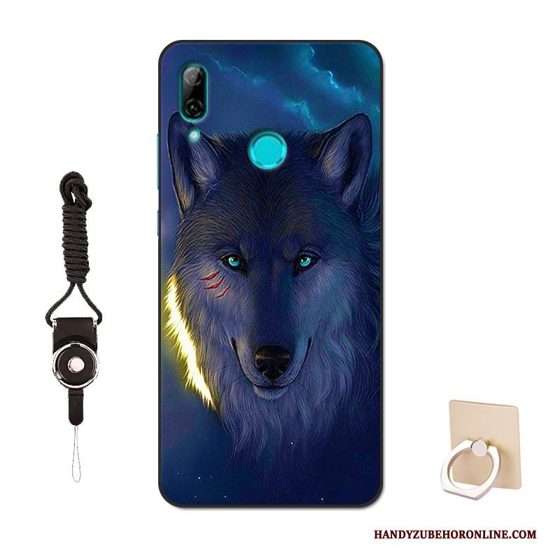 Custodia Huawei P Smart 2019 Silicone Modello Morbido, Cover Huawei P Smart 2019 Moda Tempra Marchio Di Tendenza