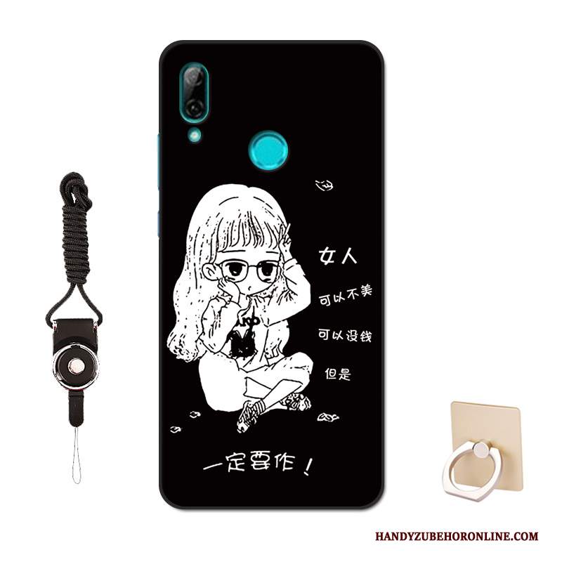 Custodia Huawei P Smart 2019 Silicone Modello Morbido, Cover Huawei P Smart 2019 Moda Tempra Marchio Di Tendenza