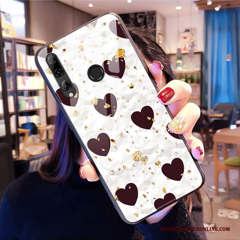 Custodia Huawei P Smart+ 2019 Silicone Morbido Argento, Cover Huawei P Smart+ 2019 Protezione Rosatelefono