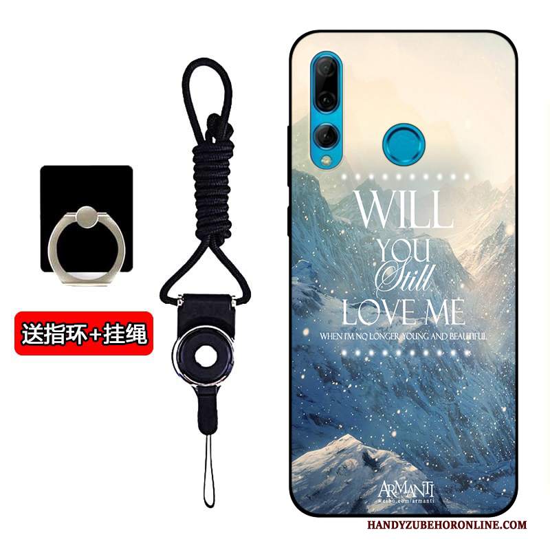 Custodia Huawei P Smart+ 2019 Silicone Morbido Piccola, Cover Huawei P Smart+ 2019 Protezione Fresco Tutto Incluso