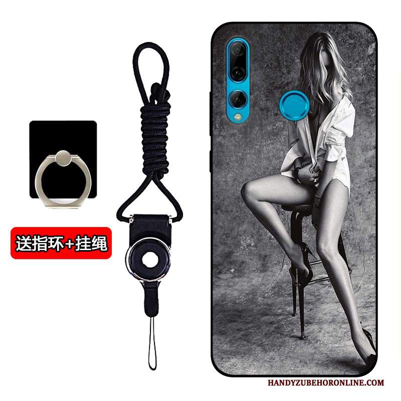 Custodia Huawei P Smart+ 2019 Silicone Morbido Piccola, Cover Huawei P Smart+ 2019 Protezione Fresco Tutto Incluso