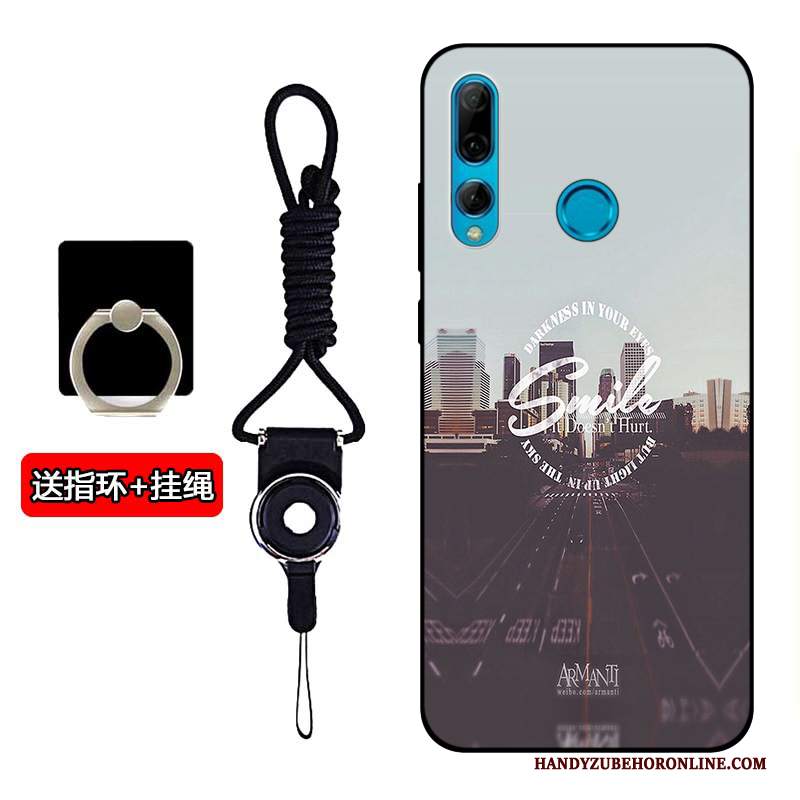 Custodia Huawei P Smart+ 2019 Silicone Morbido Piccola, Cover Huawei P Smart+ 2019 Protezione Fresco Tutto Incluso