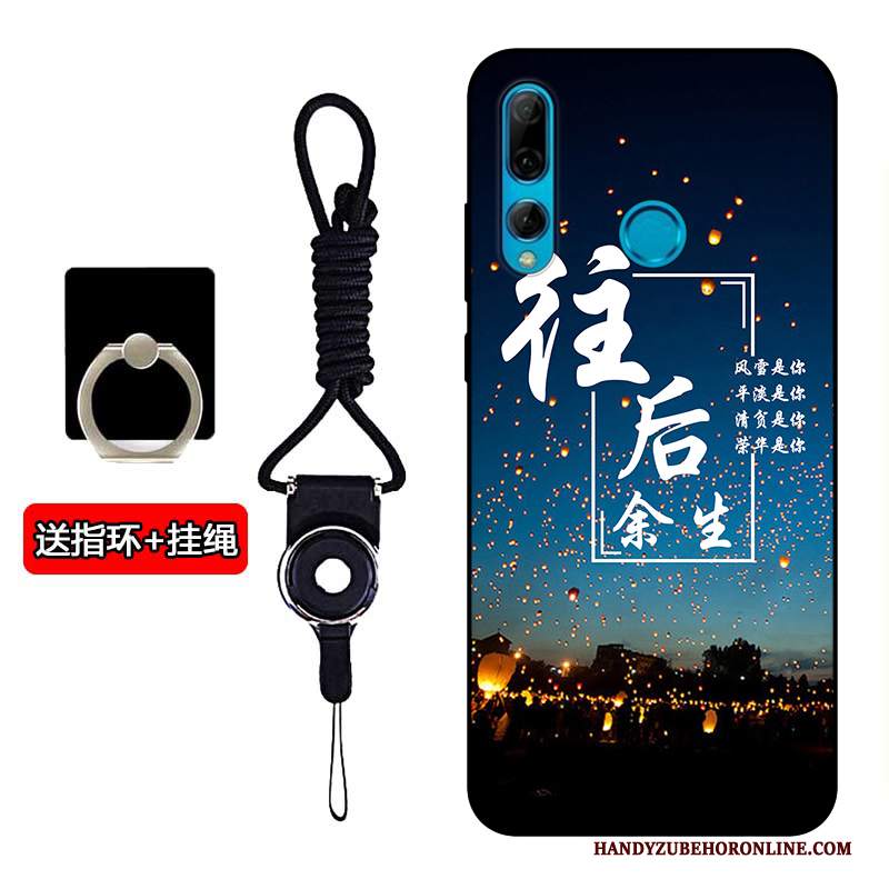 Custodia Huawei P Smart+ 2019 Silicone Nero Morbido, Cover Huawei P Smart+ 2019 Protezione Tutto Incluso Macchiati