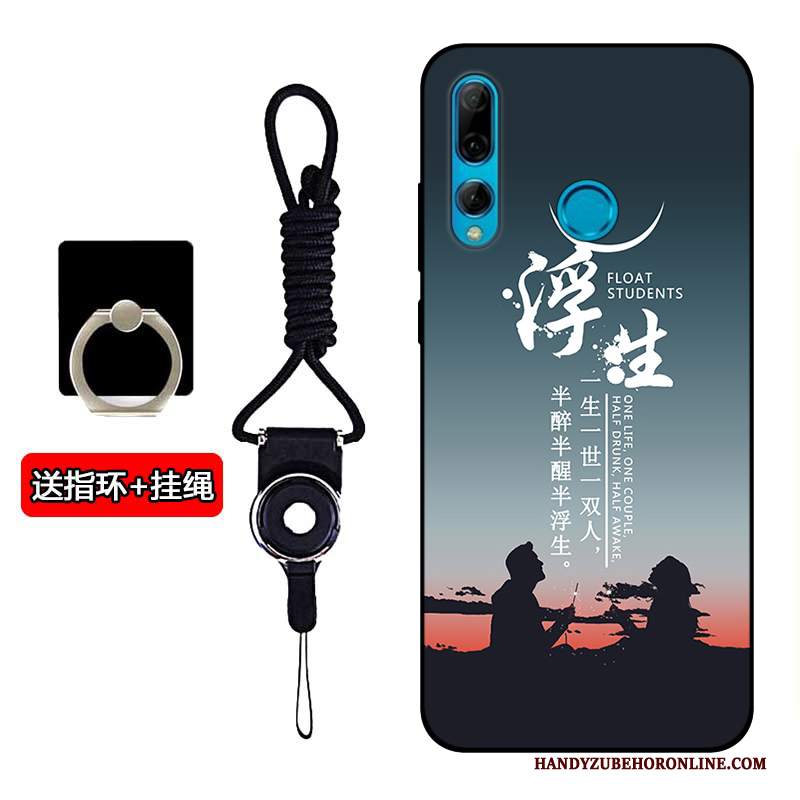 Custodia Huawei P Smart+ 2019 Silicone Nero Morbido, Cover Huawei P Smart+ 2019 Protezione Tutto Incluso Macchiati