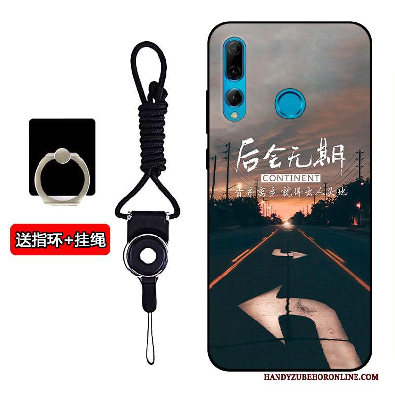 Custodia Huawei P Smart+ 2019 Silicone Nero Morbido, Cover Huawei P Smart+ 2019 Protezione Tutto Incluso Macchiati