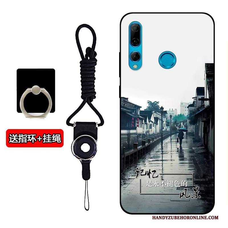 Custodia Huawei P Smart+ 2019 Silicone Nero Morbido, Cover Huawei P Smart+ 2019 Protezione Tutto Incluso Macchiati