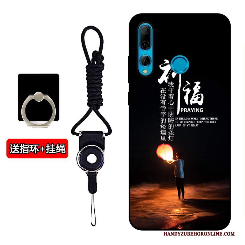 Custodia Huawei P Smart+ 2019 Silicone Nero Morbido, Cover Huawei P Smart+ 2019 Protezione Tutto Incluso Macchiati